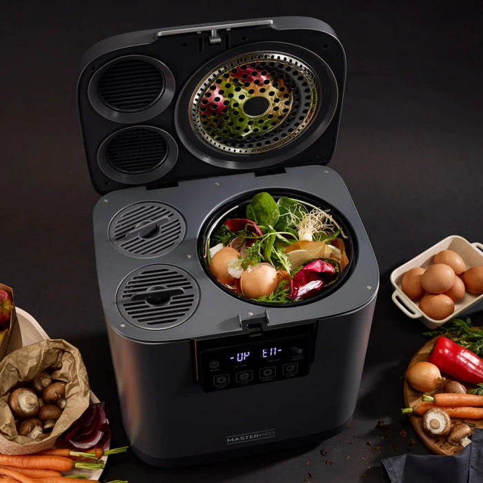 MasterPro XL 3.8L Smart Food Waste Disposal Dark Grey