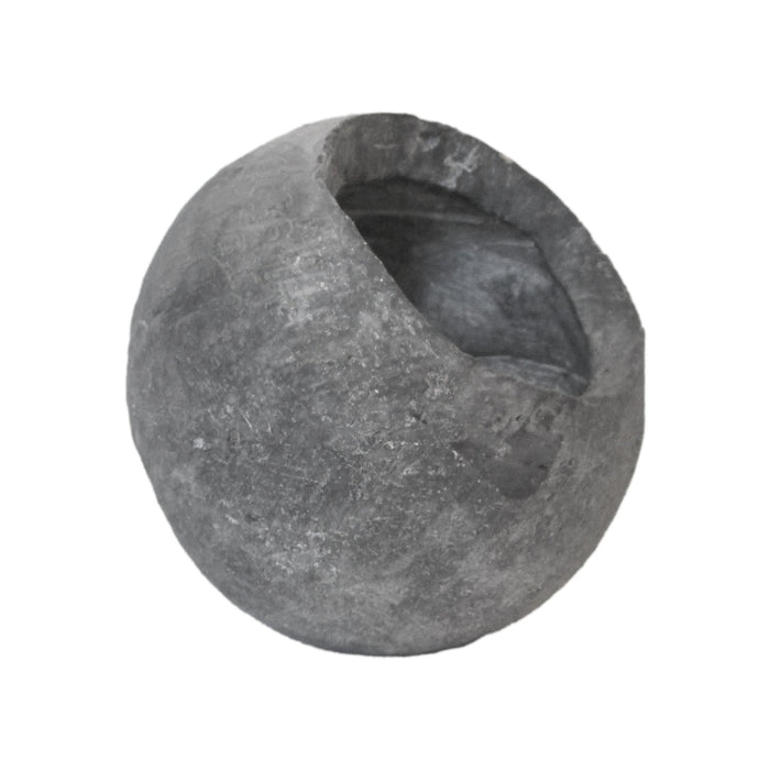 Rogue Ithaca Round Planter Small Grey