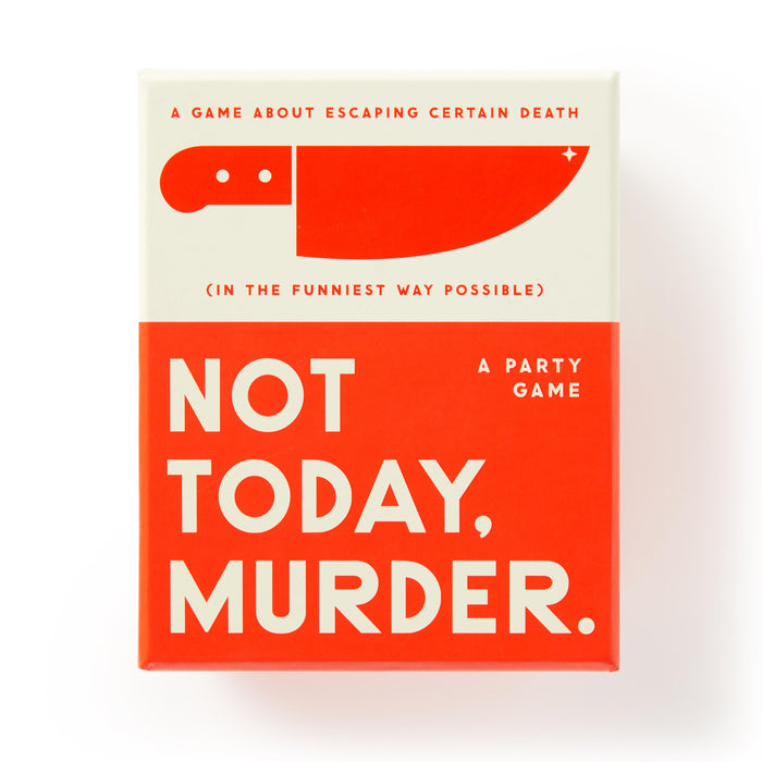 Brass Monkey Not Today Murder Social Game Set Multi-Coloured
