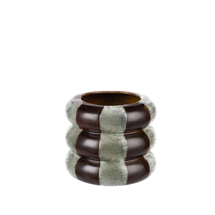 Amalfi Donnie Pot Brown Reactive
