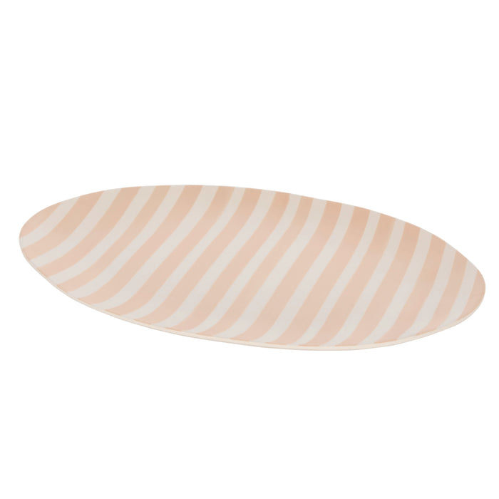 Davis & Waddell Saltara Bamboo Fibre Oval Serving Platter Brown