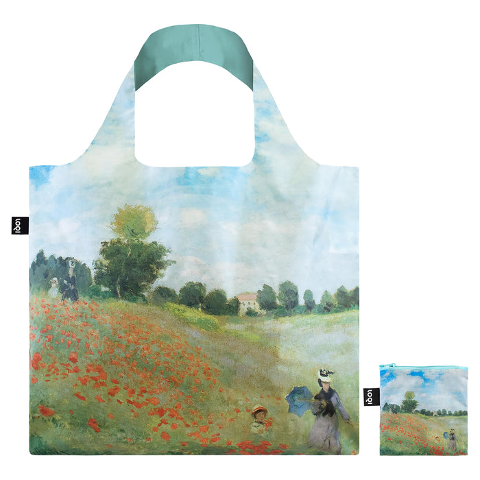 LOQI Monet Wild Poppies Bag Multi