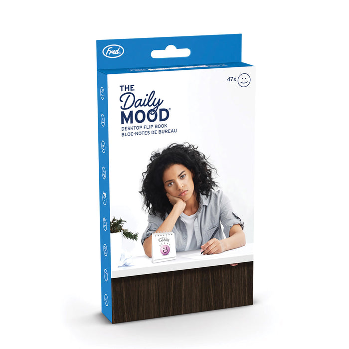 Fred The Daily Mood Desktop Flip Book Multi-Coloured