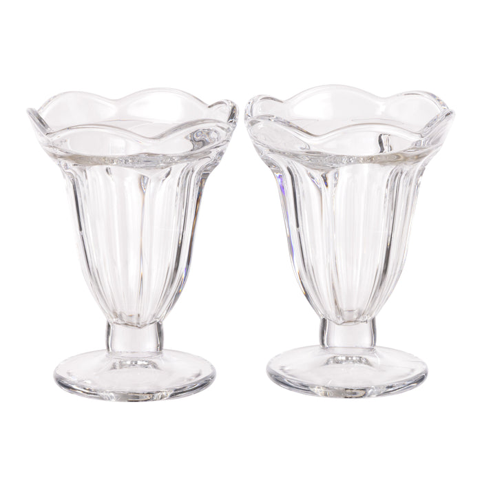Davis & Waddell Betty Glass Parfait Bowls 2pcs Set Clear
