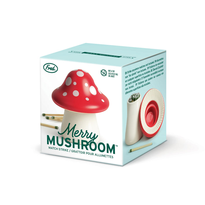 Fred Merry Mushroom Match Strike Multi-Coloured