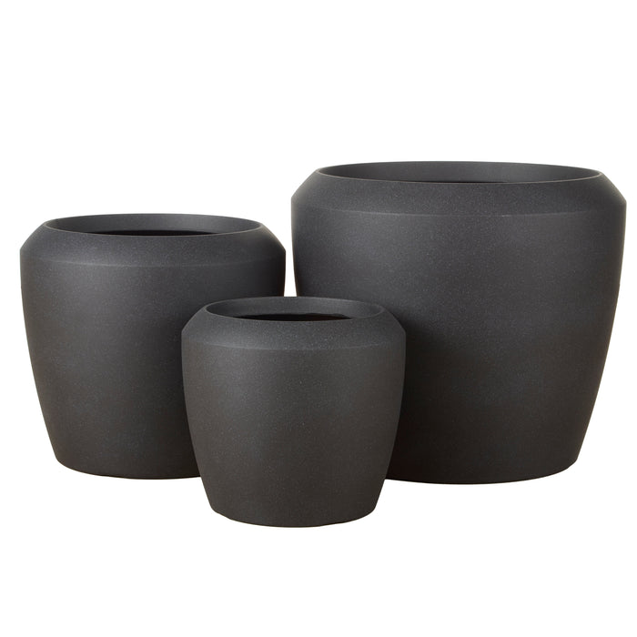 Rogue Vienna Planter 3pcs Set Black