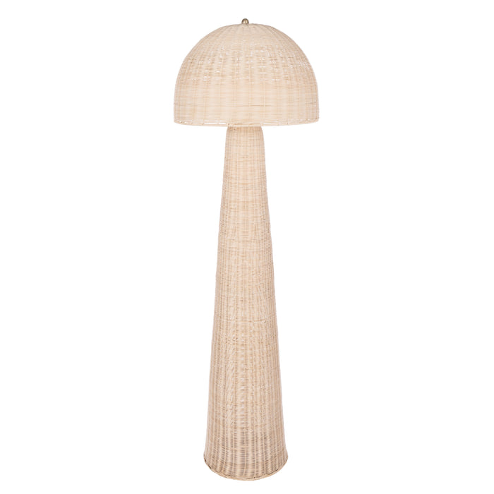 Amalfi Collaroy Rattan Floor Lamp Natural