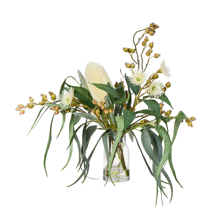 Rogue Banksia Native Mix-Rachel White & Green