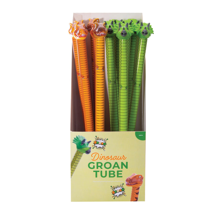 Discovery Zone Dinosaur Groan Tube CDU 16pcs/ 2 Assorted