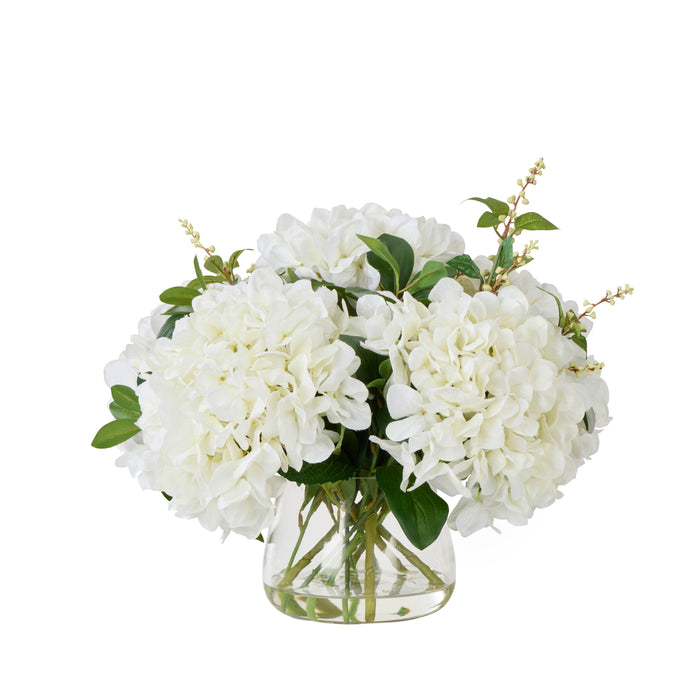 Rogue Hydrangea Nite Berry - Classic Bowl White