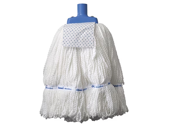 Oates MH-MF-02B Comm M/Fib Round Mop Blue