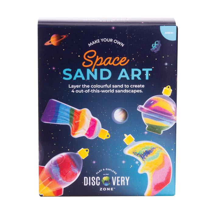 Discovery Zone Space Sand Art in a Bottle Multi-Coloured
