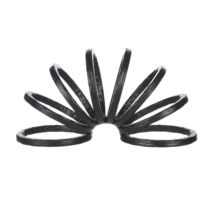 Amalfi Slinky Sculpture Black