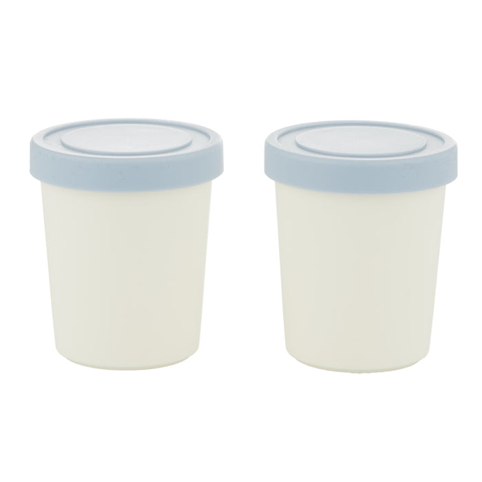 Davis & Waddell Ice Cream Tub 175ml 2pcs Set Light Blue
