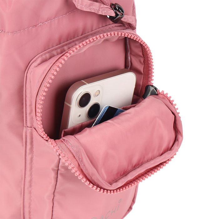 CROSSBODY INS. BOTTLE BAG BLUSH