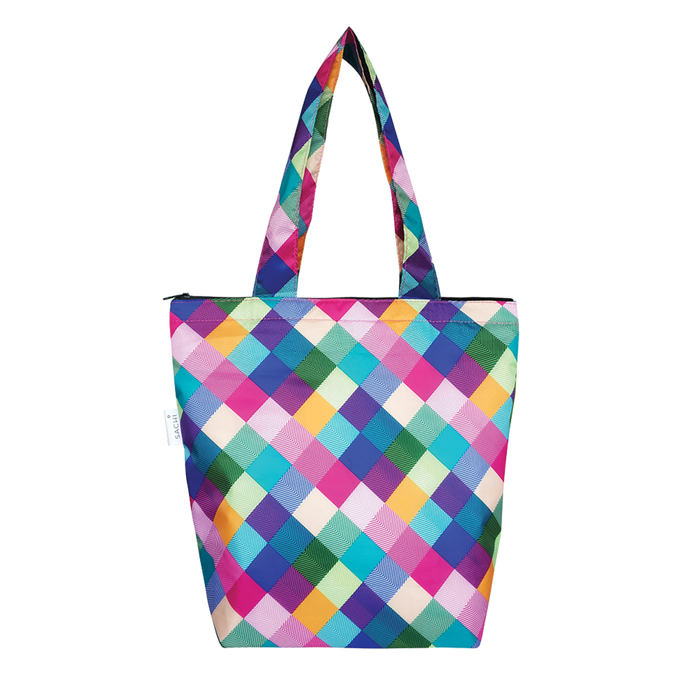 INS. MARKET TOTE HARLEQUIN