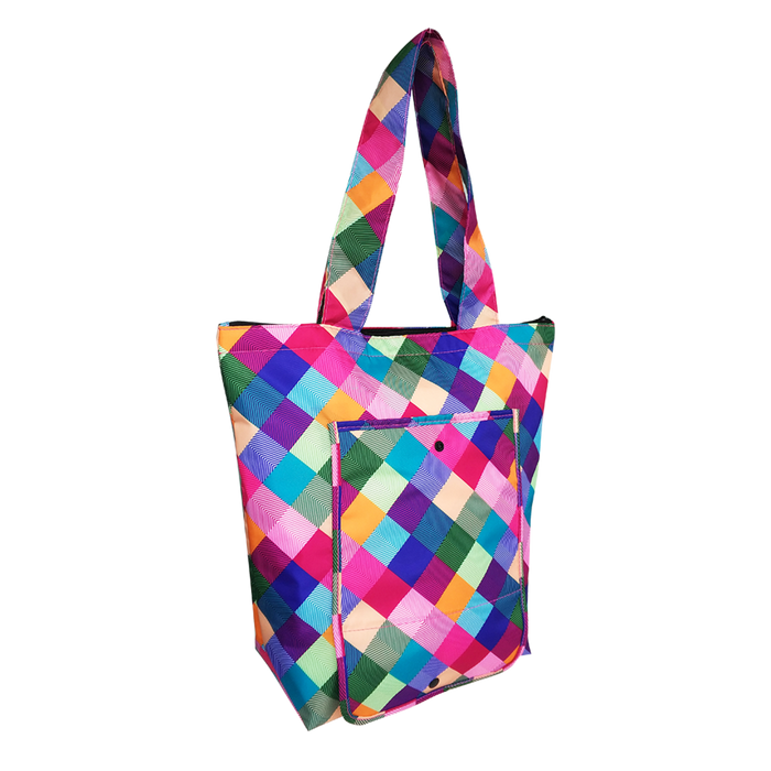 INS. MARKET TOTE HARLEQUIN