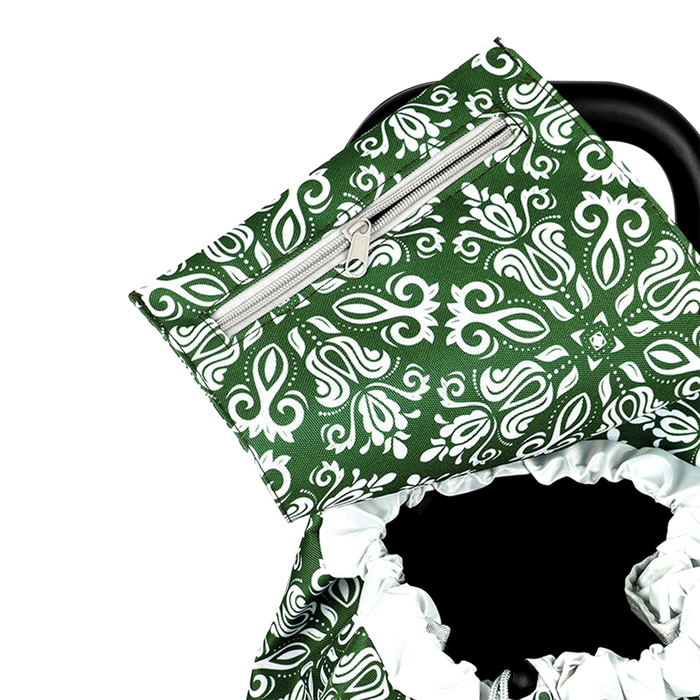 "SPRINT" SHOPPING TROLLEY BOHEMIAN GREEN
