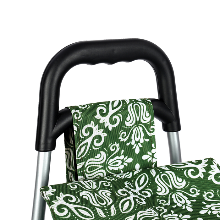 "SPRINT" SHOPPING TROLLEY BOHEMIAN GREEN