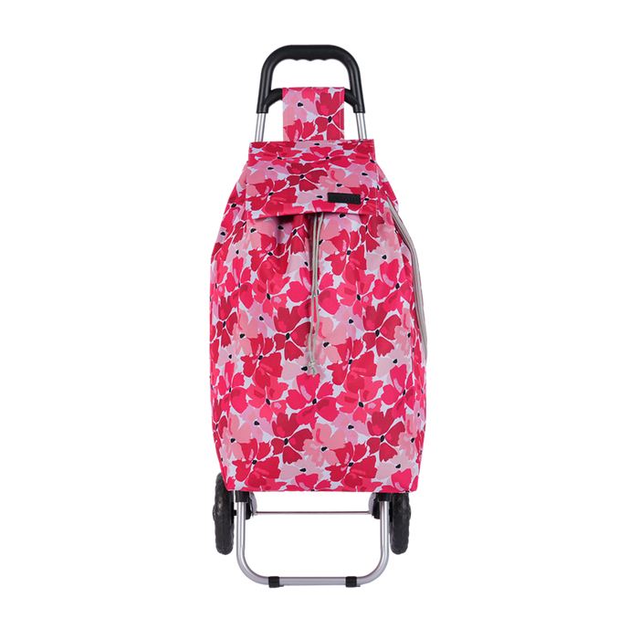 "SPRINT" SHOPPING TROLLEY RED POPPIES