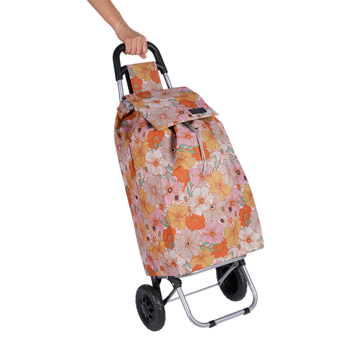 "SPRINT" SHOPPING TROLLEY RETRO FLORAL