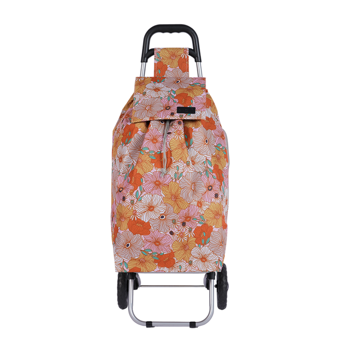 "SPRINT" SHOPPING TROLLEY RETRO FLORAL