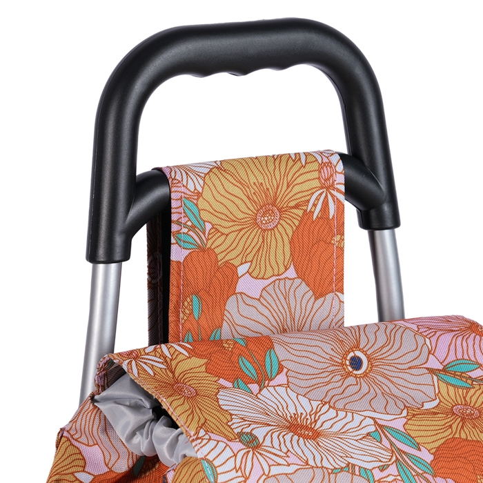 "SPRINT" SHOPPING TROLLEY RETRO FLORAL