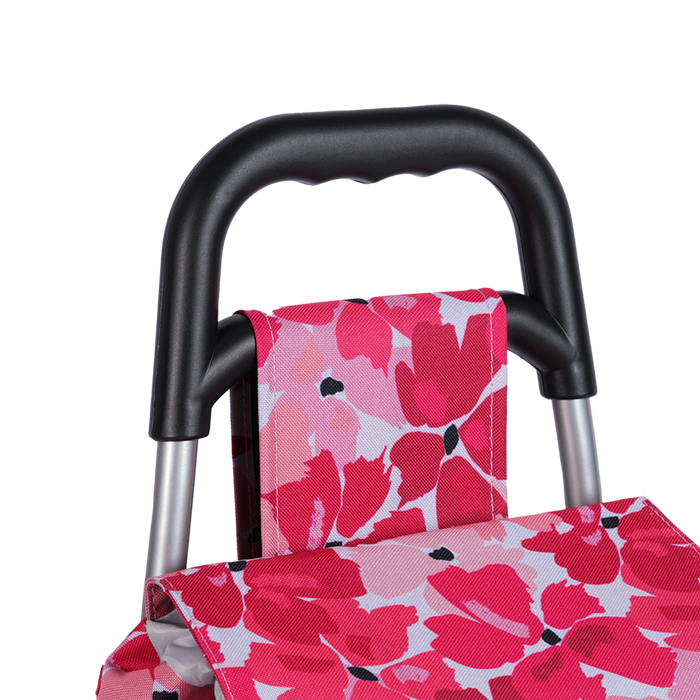 "SPRINT" SHOPPING TROLLEY RED POPPIES