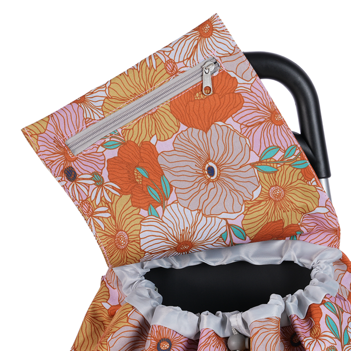 "SPRINT" SHOPPING TROLLEY RETRO FLORAL