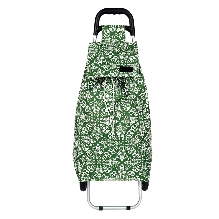 "SPRINT" SHOPPING TROLLEY BOHEMIAN GREEN