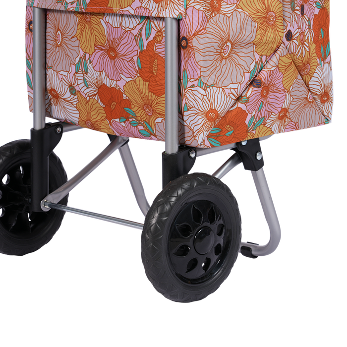 "SPRINT" SHOPPING TROLLEY RETRO FLORAL