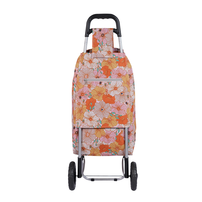 "SPRINT" SHOPPING TROLLEY RETRO FLORAL