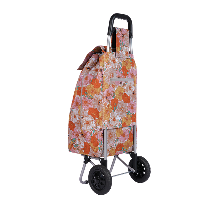 "SPRINT" SHOPPING TROLLEY RETRO FLORAL