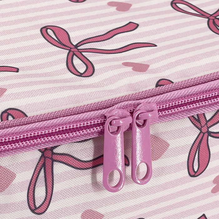 INS. JUNIOR LUNCH BAG BOWS & HEARTS