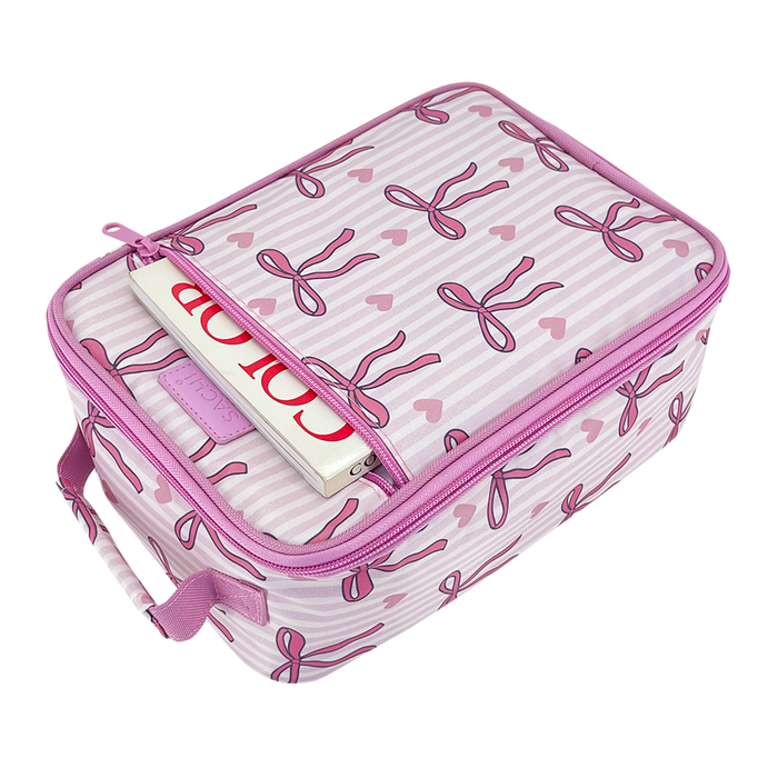 INS. JUNIOR LUNCH BAG BOWS & HEARTS