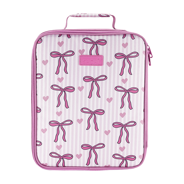 INS. XL JUNIOR LUNCH BAG BOWS & HEARTS