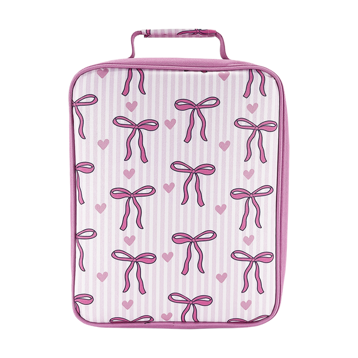 INS. XL JUNIOR LUNCH BAG BOWS & HEARTS
