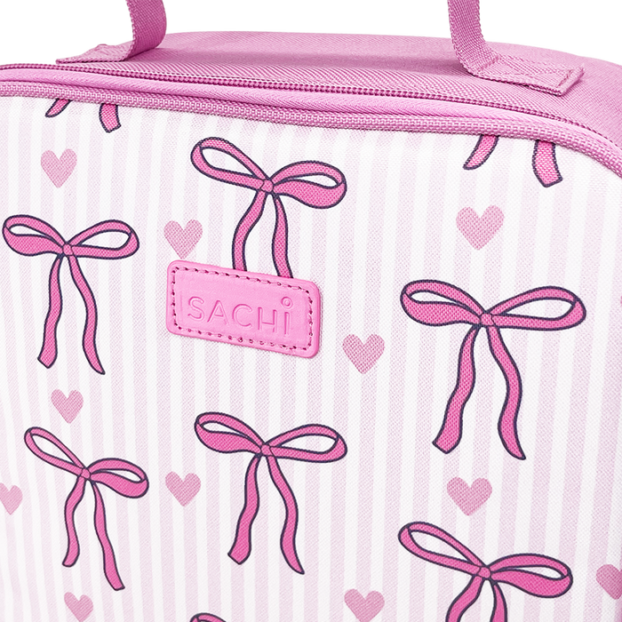 INS. XL JUNIOR LUNCH BAG BOWS & HEARTS