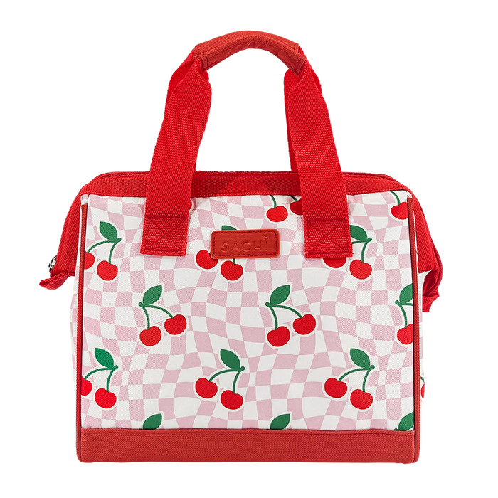 INS. STYLE 34 LUNCH BAG CHEQUERED CHERRIES