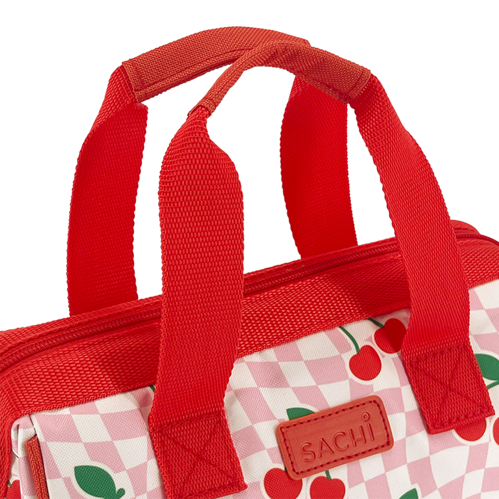 INS. STYLE 34 LUNCH BAG CHEQUERED CHERRIES