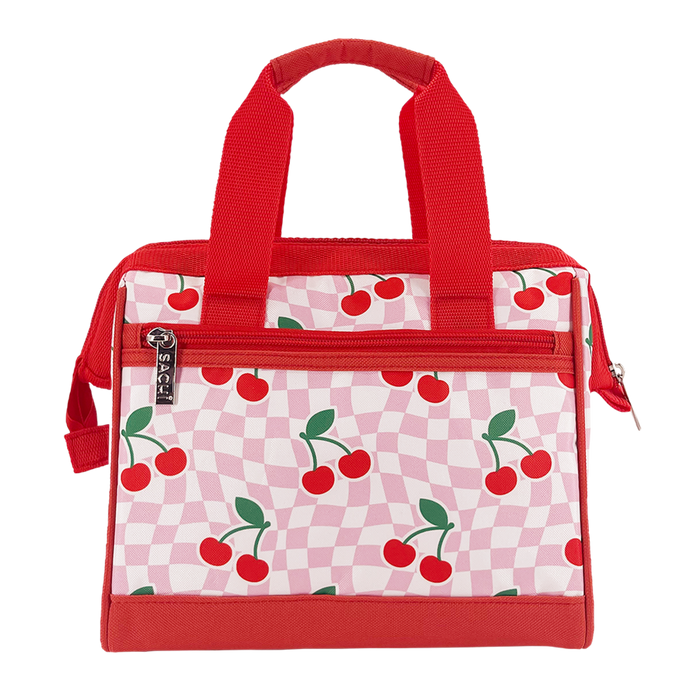 INS. STYLE 34 LUNCH BAG CHEQUERED CHERRIES