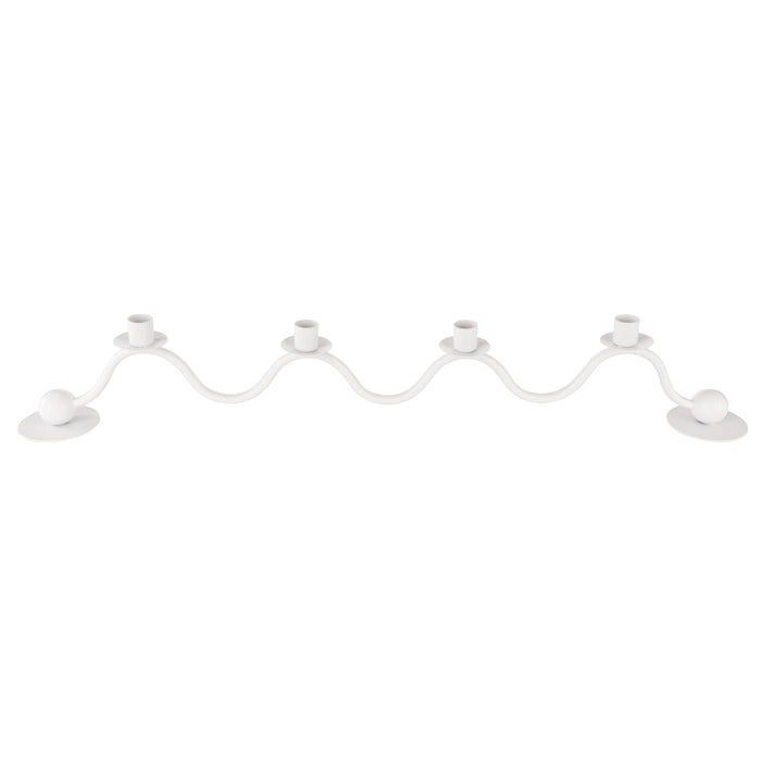 Amalfi Rexley Candle Holder White