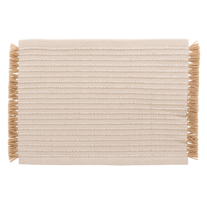 Amalfi Isla Fringe Placemat Natural