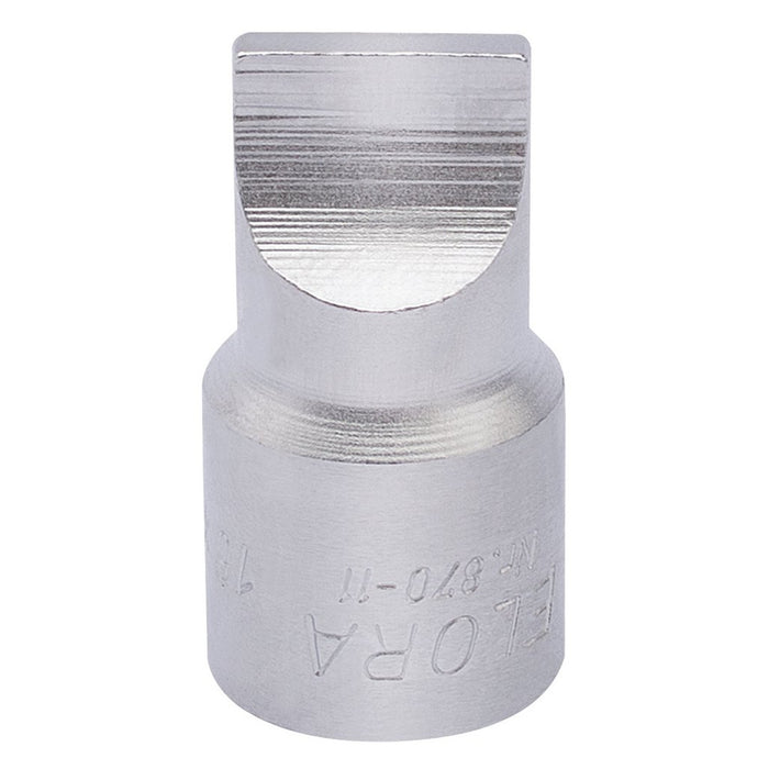 Draper Elora Plain Slot Screwdriver Socket, 3/8" Sq. Dr., 3mm