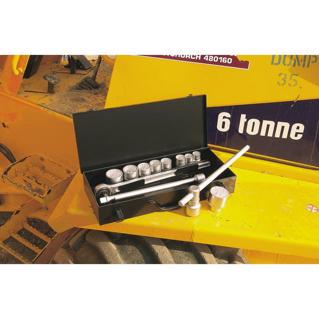 Draper Metric Socket Set, 3/4" Sq. Dr. (13 Piece)