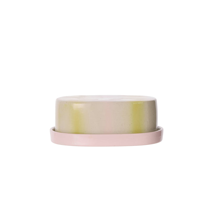 Emporium Lumori Butter Dish Multi-Coloured