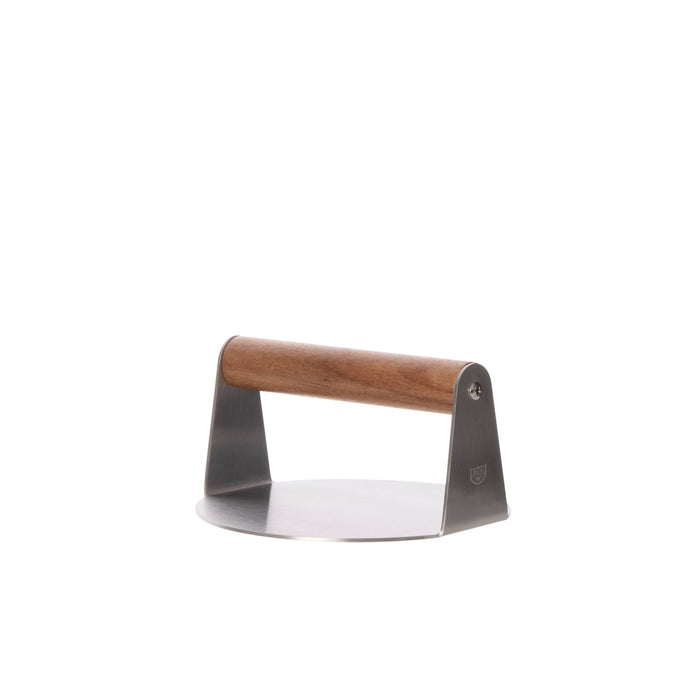 Davis & Waddell Ryder Burger Smasher Chrome & Acacia