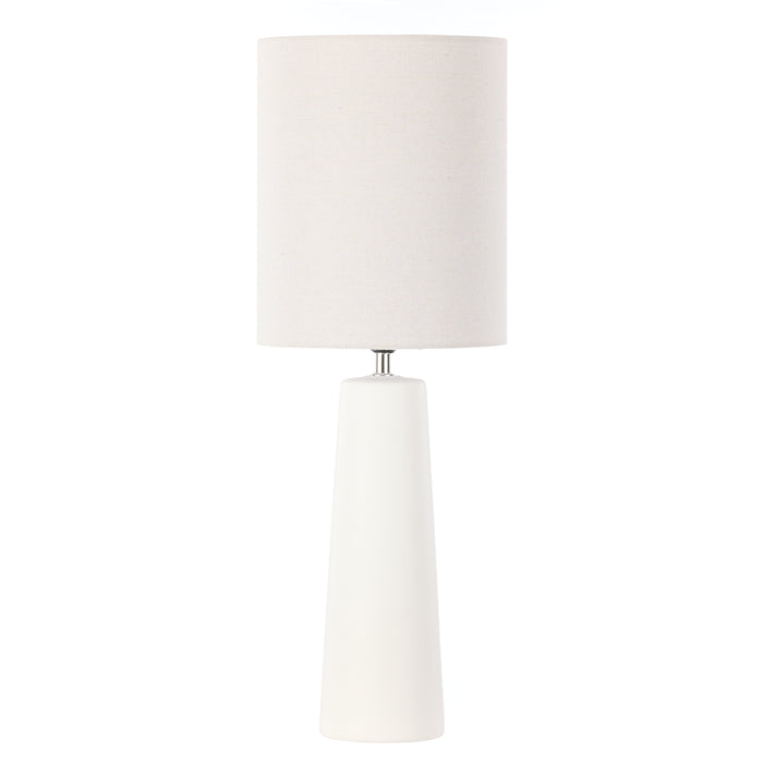 Amalfi Kent Table Lamp White & Grey