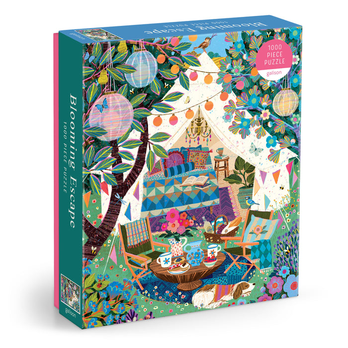 Galison Victoria Ball Blooming Escape Puzzle - 1000pc Multi-Coloured