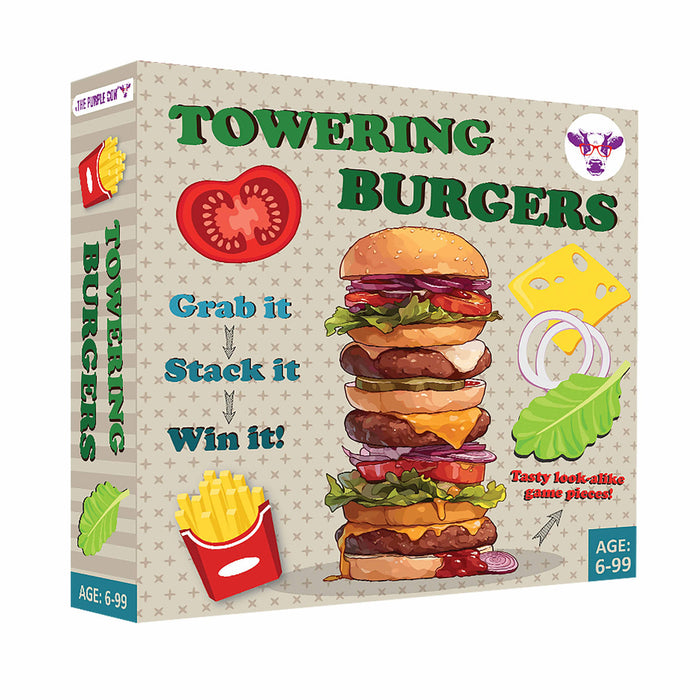 The Purple Cow Towering Burgers Multi-Coloured